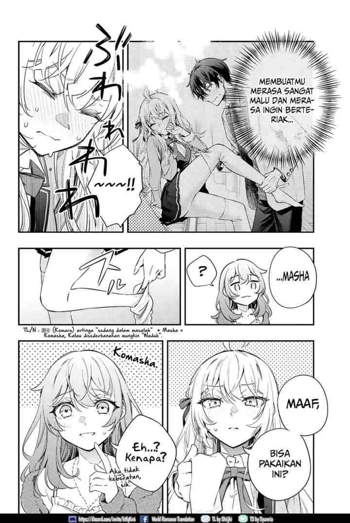 Tokidoki Bosotto Roshiago de Dereru Tonari no Alya-san chapter 15 halaman 12