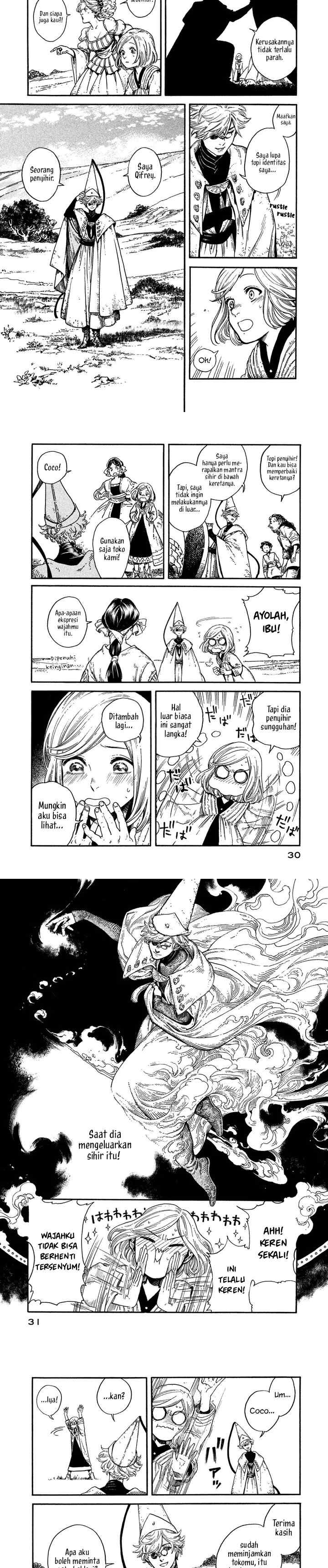 Tongari Boushi no Atelier chapter 1 halaman 8