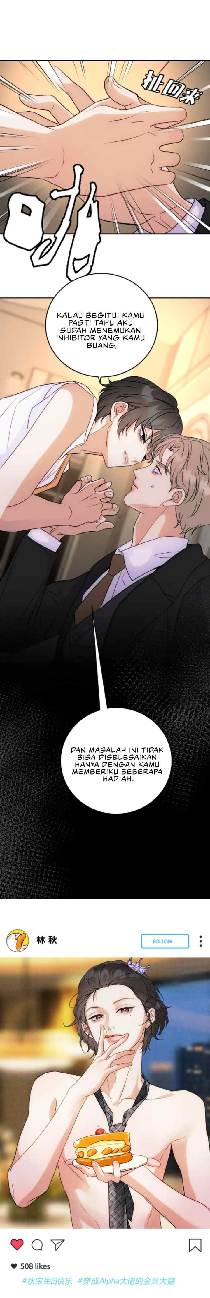 Transmigrating as Mr. Alpha's Golden Goose chapter 17 halaman 17