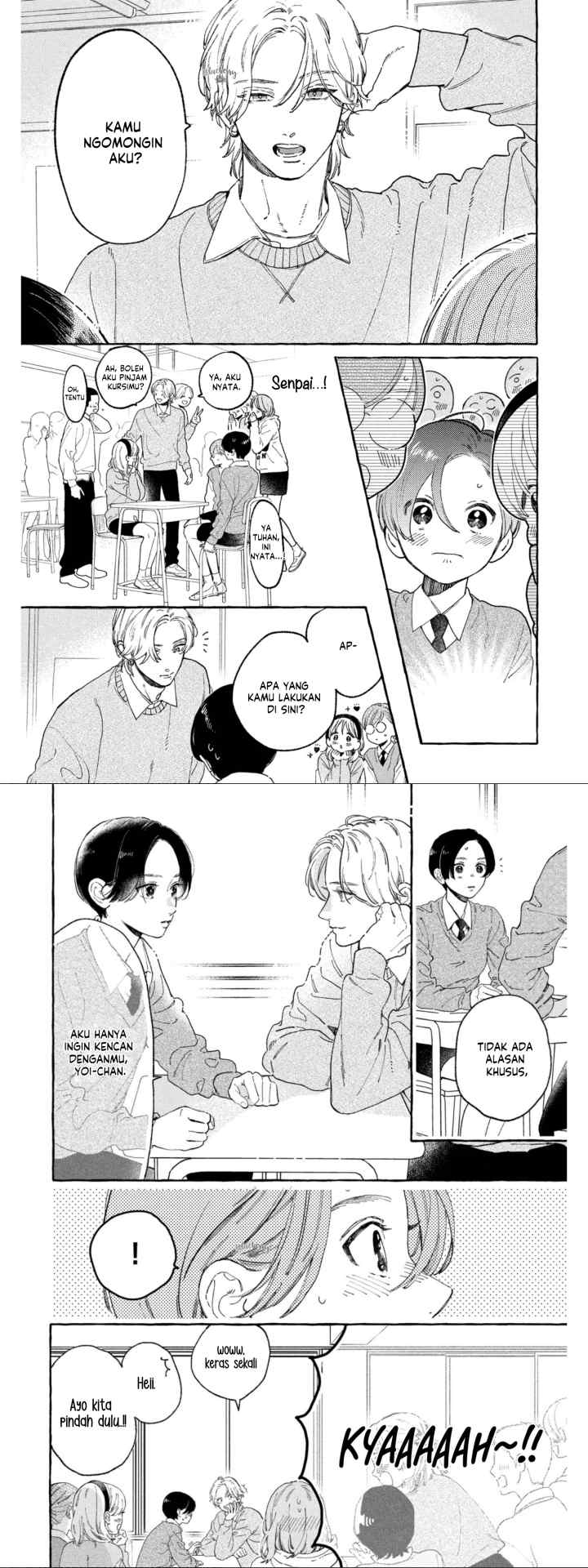Uruwashi no Yoi no Tsuki chapter 30 halaman 4