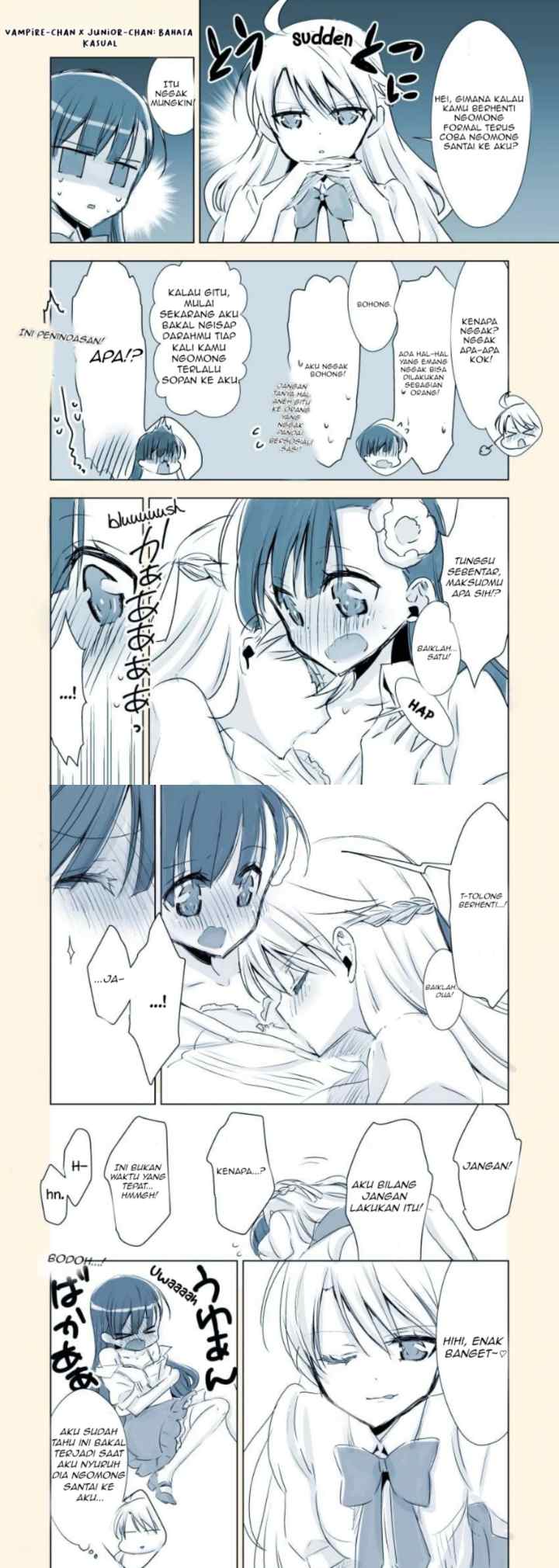 Vampir-chan x Junior-chan chapter 7 halaman 6