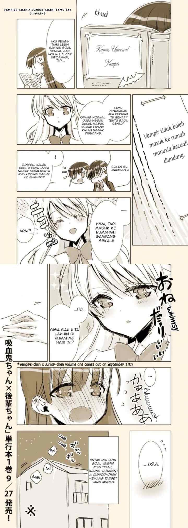 Vampir-chan x Junior-chan chapter 7 halaman 9