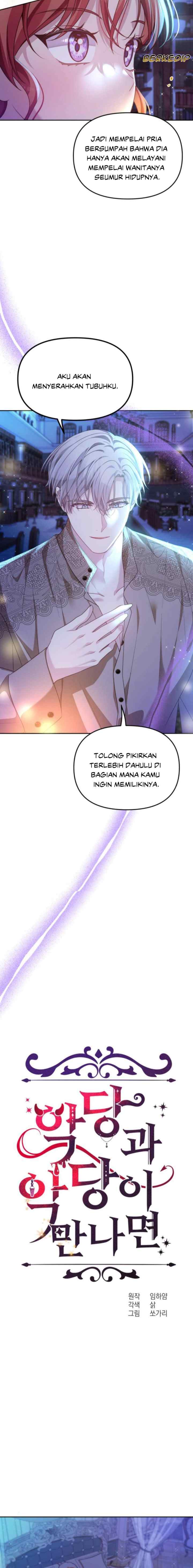 When the Villainess Meets the Crazy Heronine chapter 40 halaman 7