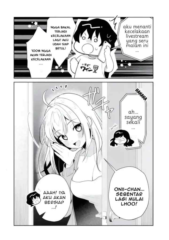 Yuumei VTuber no Ani Dakedo, Nazeka Ore ga Yuumei ni Natteita chapter 14.2 halaman 9