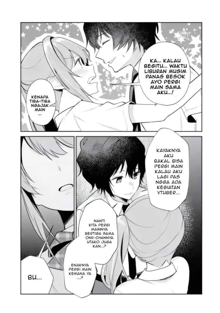 Yuumei VTuber no Ani Dakedo, Nazeka Ore ga Yuumei ni Natteita chapter 14.2 halaman 4