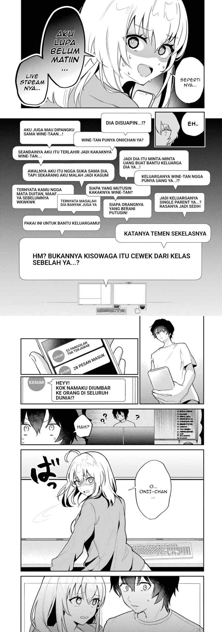 Yuumei VTuber no Ani Dakedo, Nazeka Ore ga Yuumei ni Natteita chapter 2 halaman 13