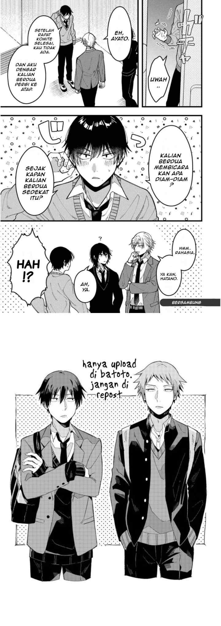 Zettai BL ni Naru Sekai VS Zettai BL ni Naritakunai Otoko chapter 87.5 halaman 11