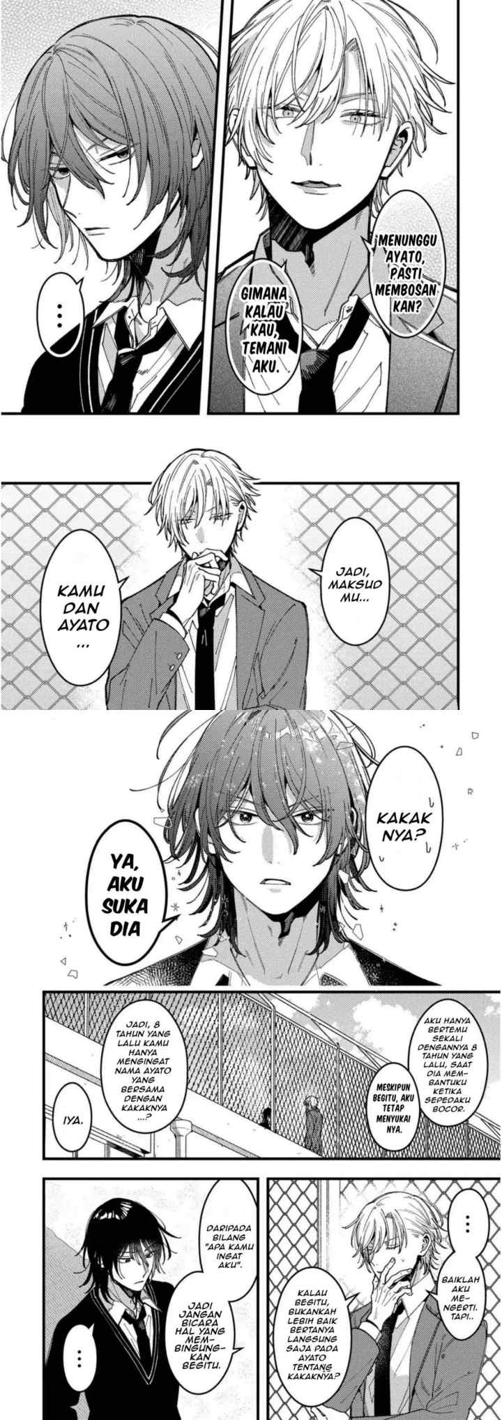 Zettai BL ni Naru Sekai VS Zettai BL ni Naritakunai Otoko chapter 87.5 halaman 9