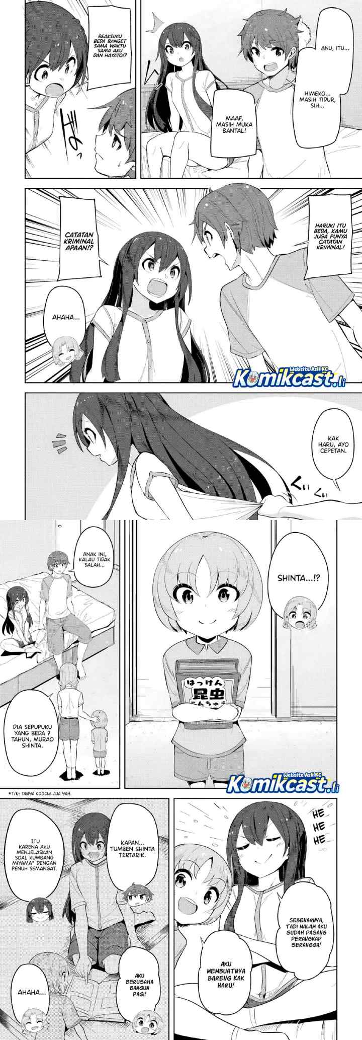A Neat and Pretty Girl at My New School Is a Childhood Friend Who I Used To Play With Thinking She Was a Boy chapter 34 halaman 6