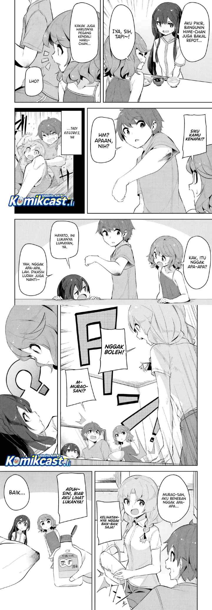 A Neat and Pretty Girl at My New School Is a Childhood Friend Who I Used To Play With Thinking She Was a Boy chapter 34 halaman 13