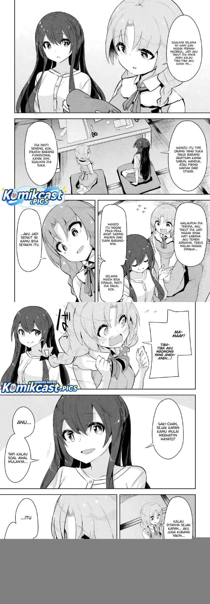 A Neat and Pretty Girl at My New School Is a Childhood Friend Who I Used To Play With Thinking She Was a Boy chapter 35 halaman 4