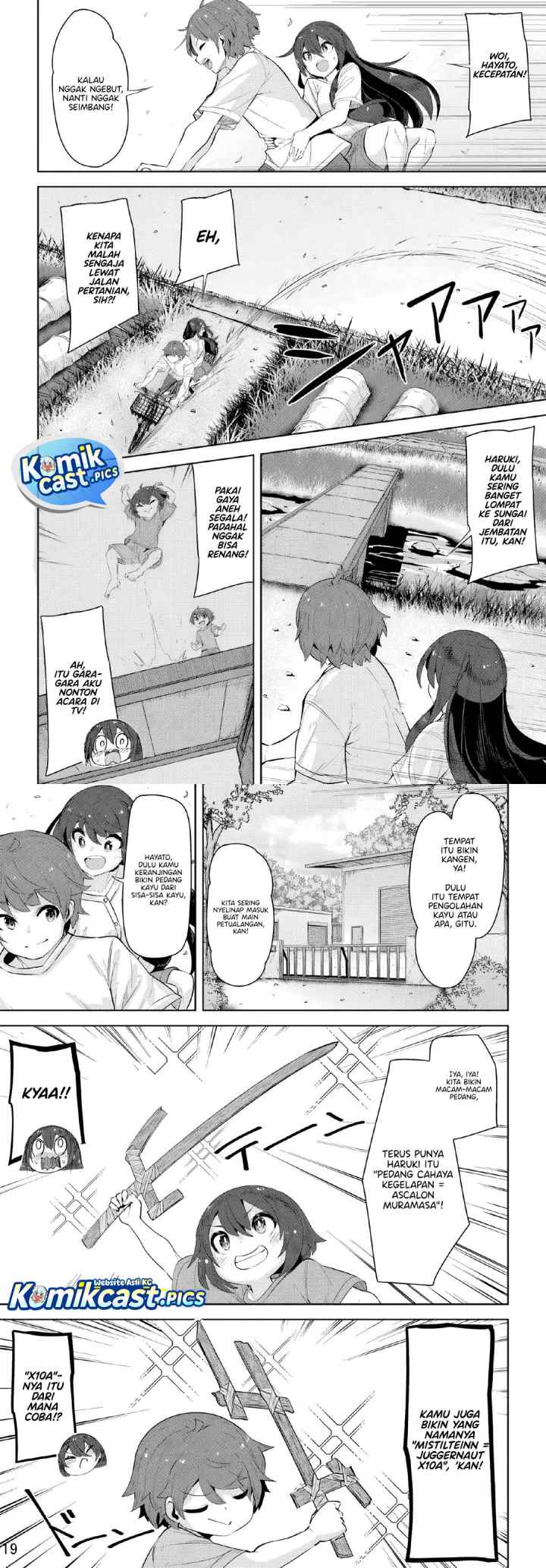 A Neat and Pretty Girl at My New School Is a Childhood Friend Who I Used To Play With Thinking She Was a Boy chapter 35 halaman 10