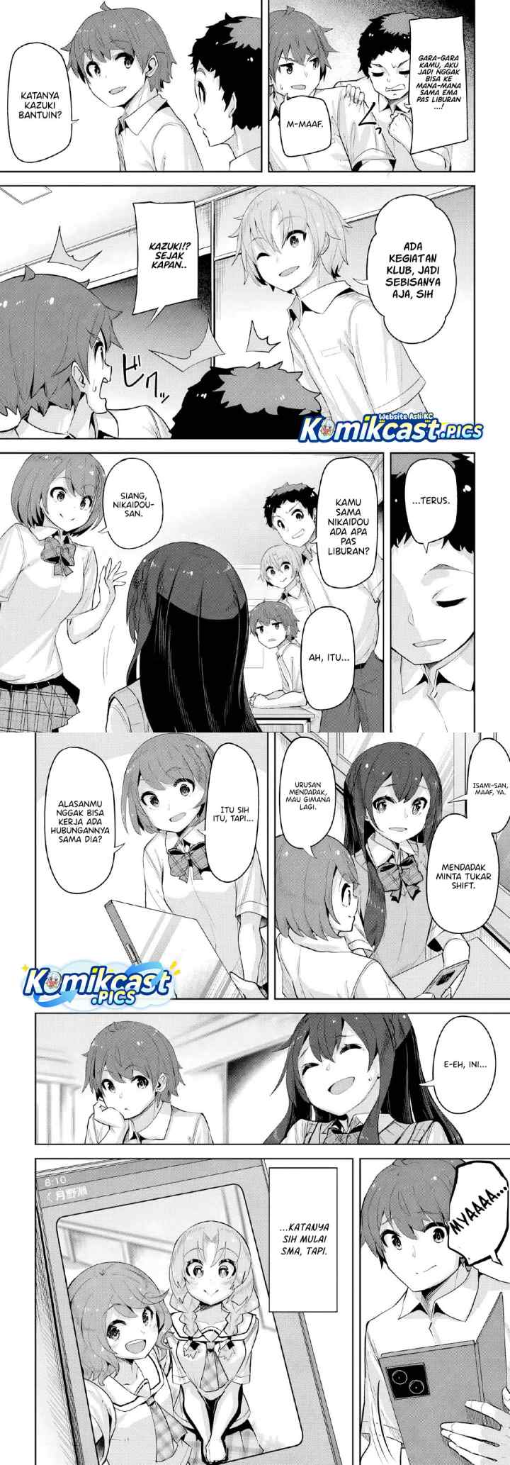 A Neat and Pretty Girl at My New School Is a Childhood Friend Who I Used To Play With Thinking She Was a Boy chapter 37 halaman 15
