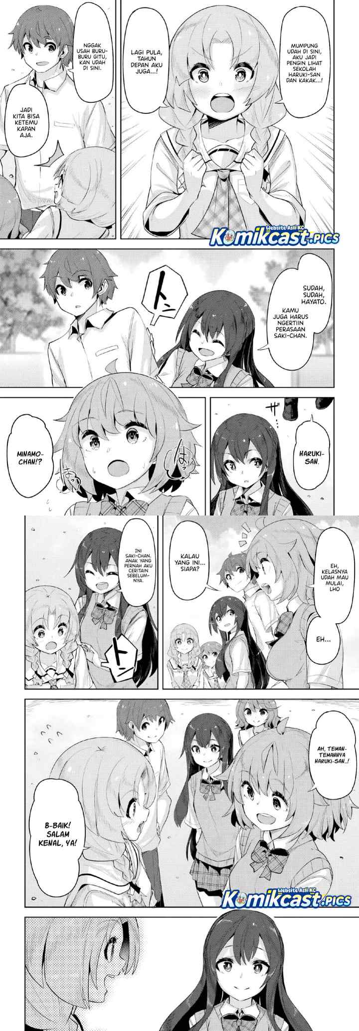 A Neat and Pretty Girl at My New School Is a Childhood Friend Who I Used To Play With Thinking She Was a Boy chapter 37 halaman 17