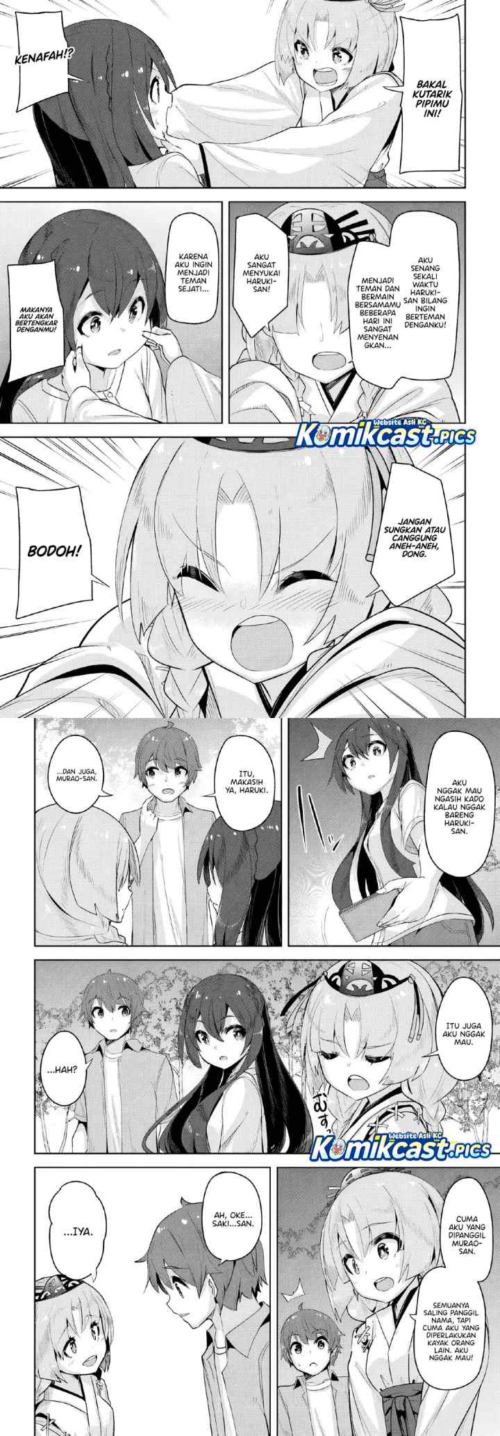 A Neat and Pretty Girl at My New School Is a Childhood Friend Who I Used To Play With Thinking She Was a Boy chapter 37 halaman 12