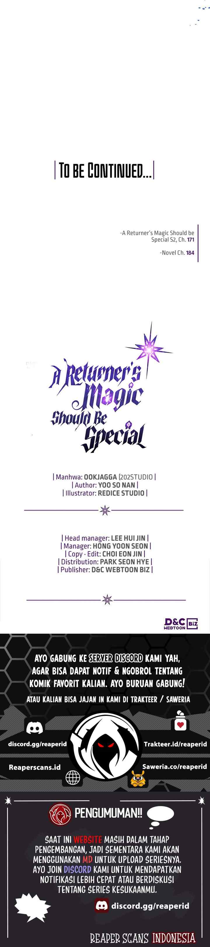 A Returner's Magic Should Be Special chapter 171 halaman 16