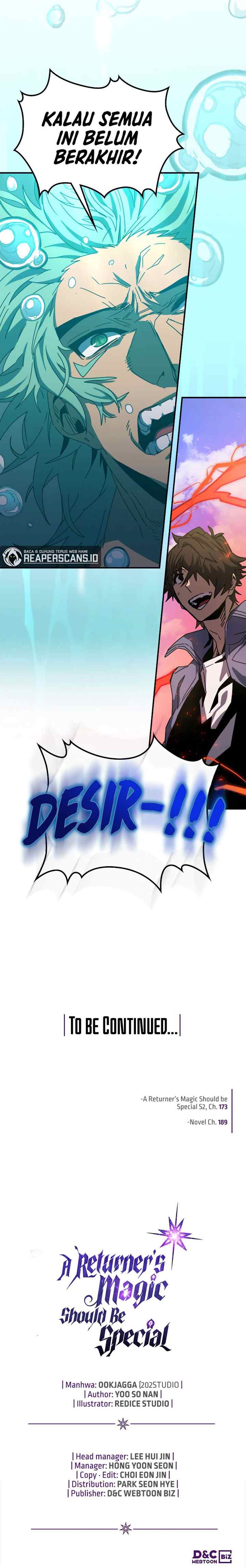 A Returner's Magic Should Be Special chapter 173 halaman 19