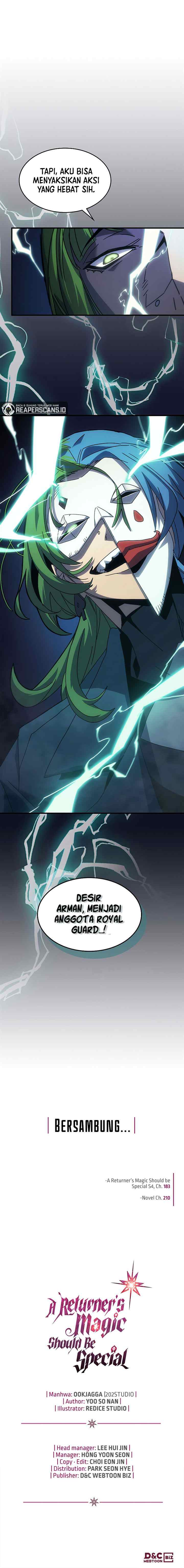 A Returner's Magic Should Be Special chapter 183 halaman 15