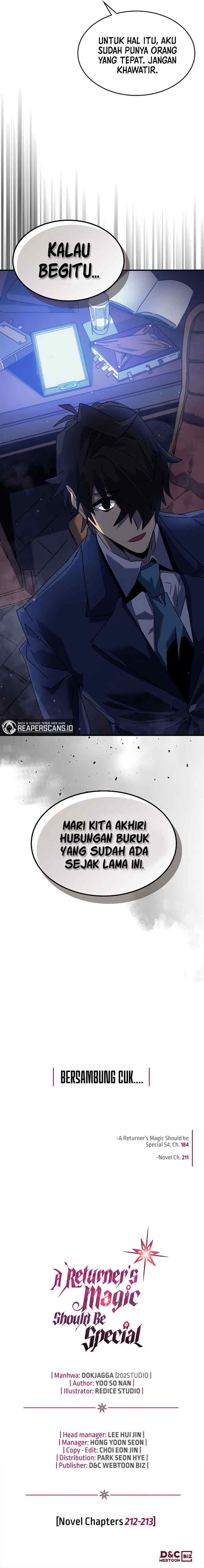 A Returner's Magic Should Be Special chapter 184 halaman 15