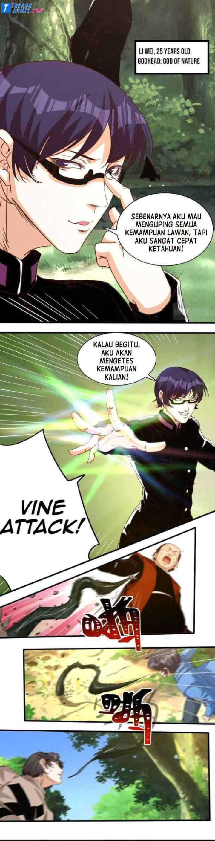 Accidentally Became a God chapter 8 halaman 8