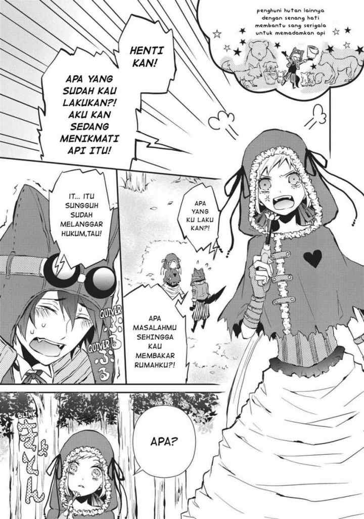 Akazukin-chan wa Ookami-san o Nakasetai! chapter 1 halaman 8