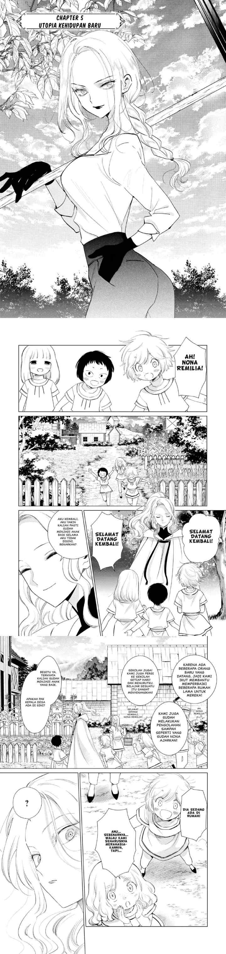 Akuyaku Reijou no Naka no Hito chapter 5 halaman 4