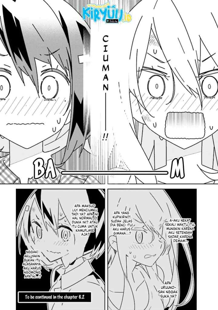All of Humanity is Yuri Except For Me chapter 6.1 halaman 8