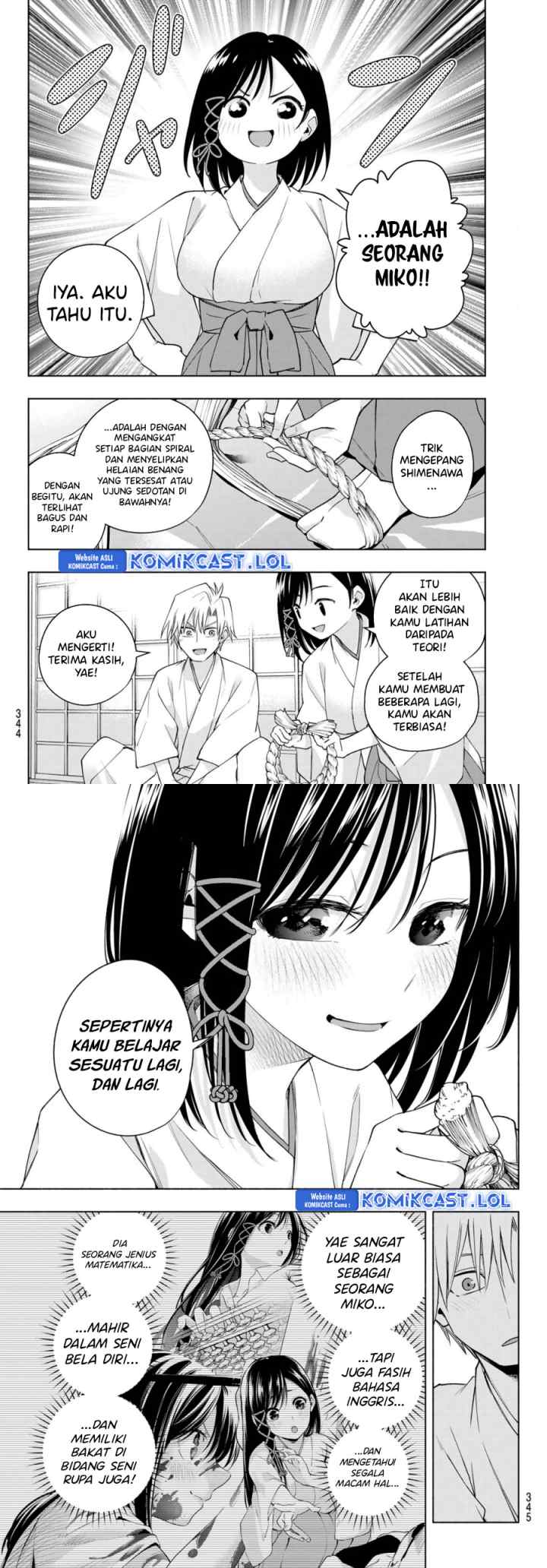 Amagami-san Chi no Enmusubi chapter 114 halaman 8