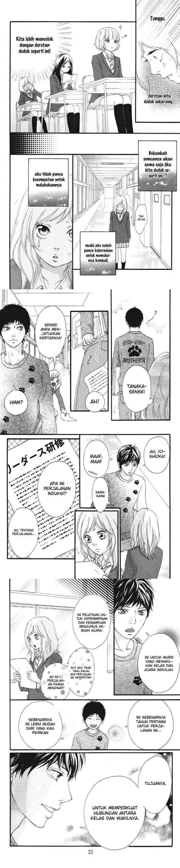 Ao Haru Ride chapter 4 halaman 8