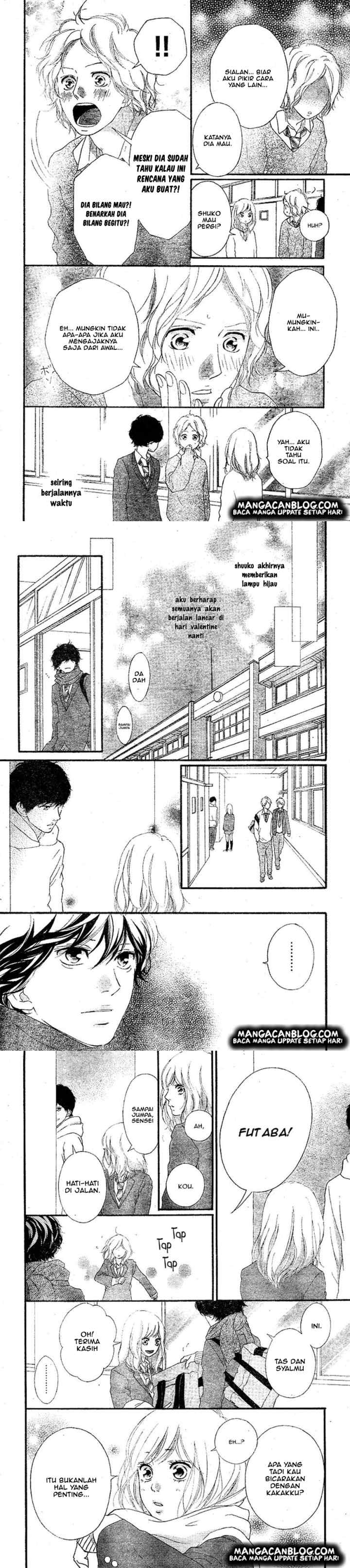 Ao Haru Ride chapter 48 halaman 4
