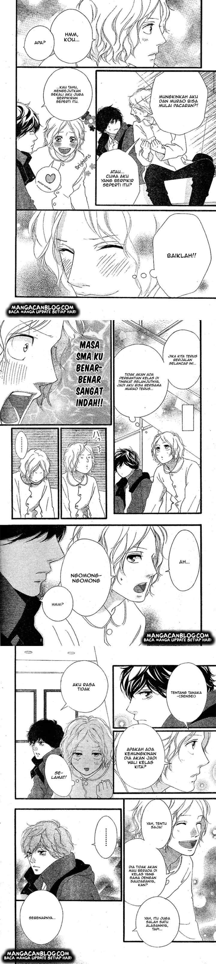 Ao Haru Ride chapter 48 halaman 8