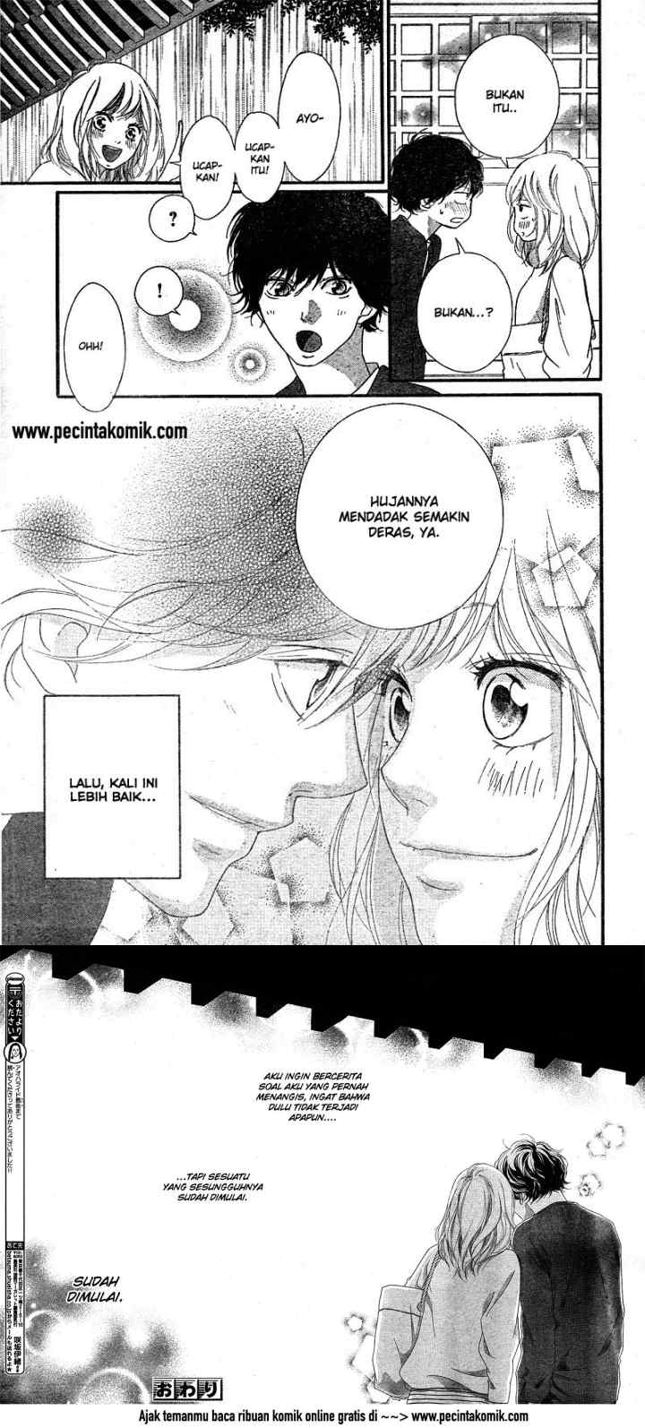 Ao Haru Ride chapter 49 halaman 14