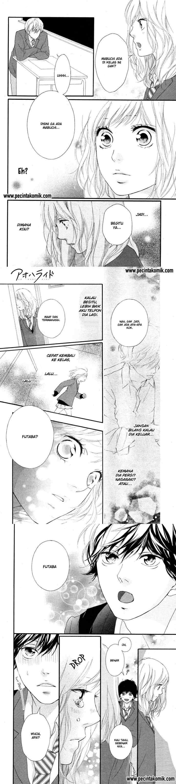 Ao Haru Ride chapter 49 halaman 5