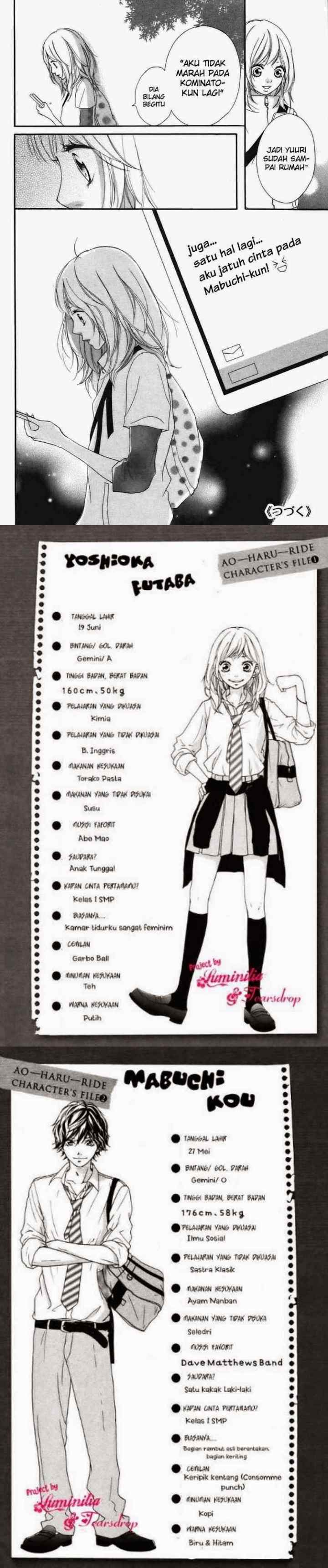 Ao Haru Ride chapter 7 halaman 15
