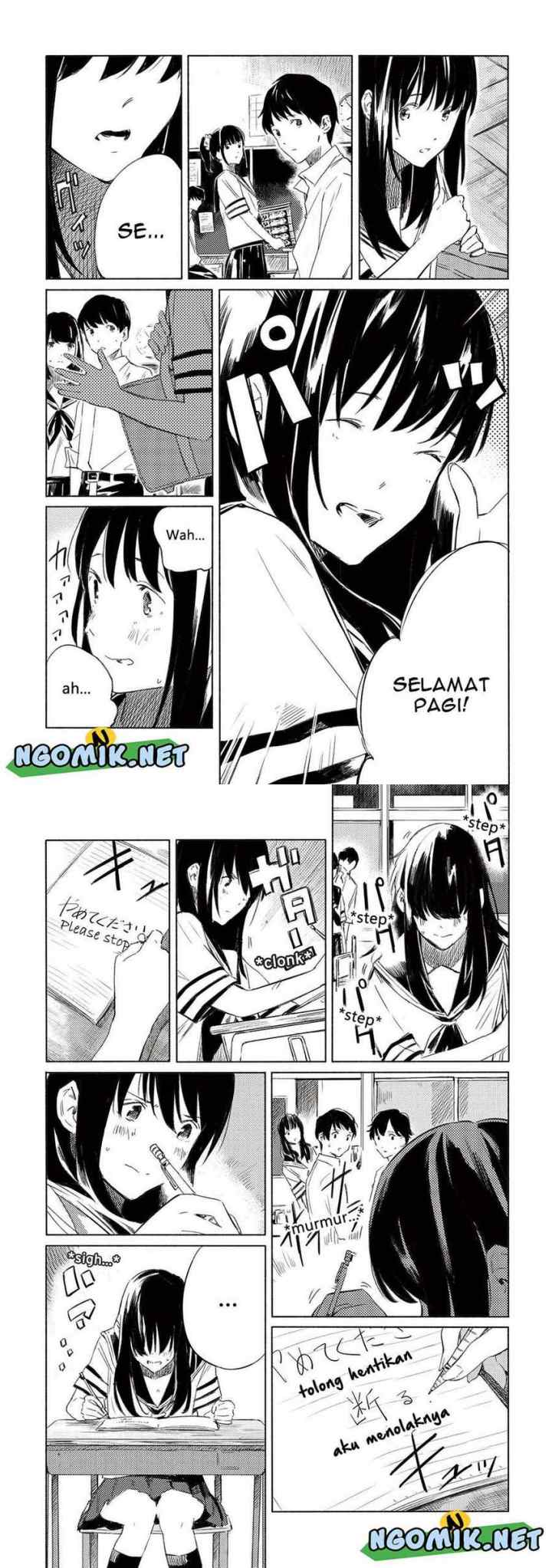 Aozora to Kumorizora chapter 5 halaman 6