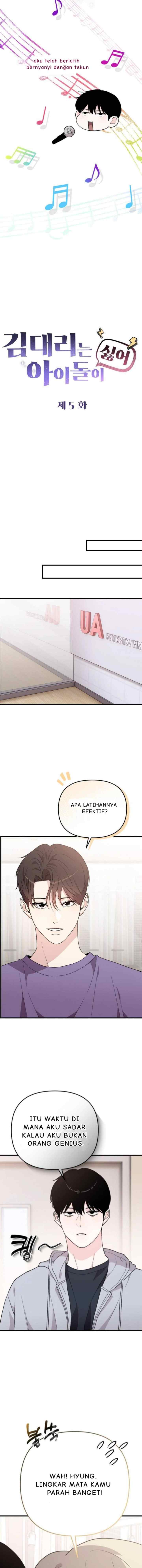 Assistant Manager Kim Hates Idol chapter 5 halaman 5