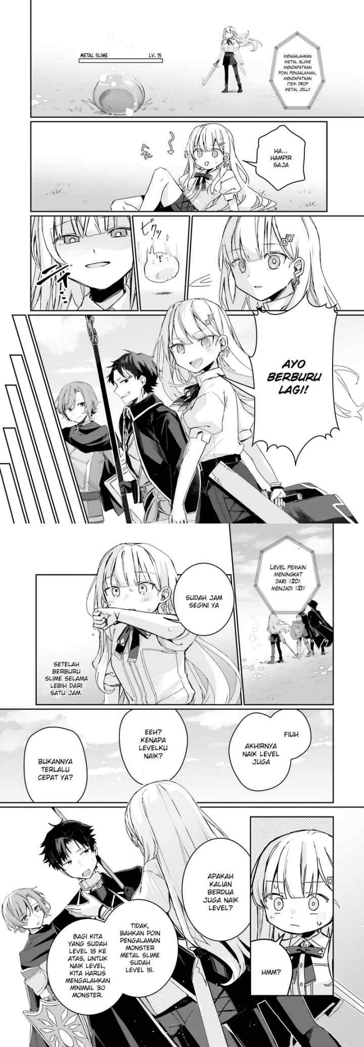 Astral Online - Maou no Noroi de Saikyou Bishoujo ni natta Ore, Saijaku Shoku da ga Cheat Skill de Chou Seichou shite Musou suru chapter 2 halaman 10