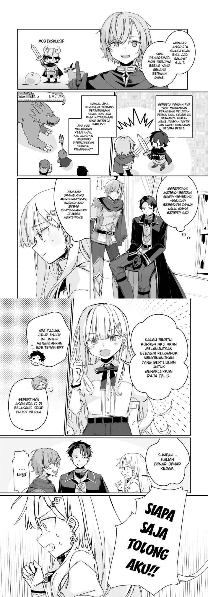 Astral Online - Maou no Noroi de Saikyou Bishoujo ni natta Ore, Saijaku Shoku da ga Cheat Skill de Chou Seichou shite Musou suru chapter 2 halaman 12
