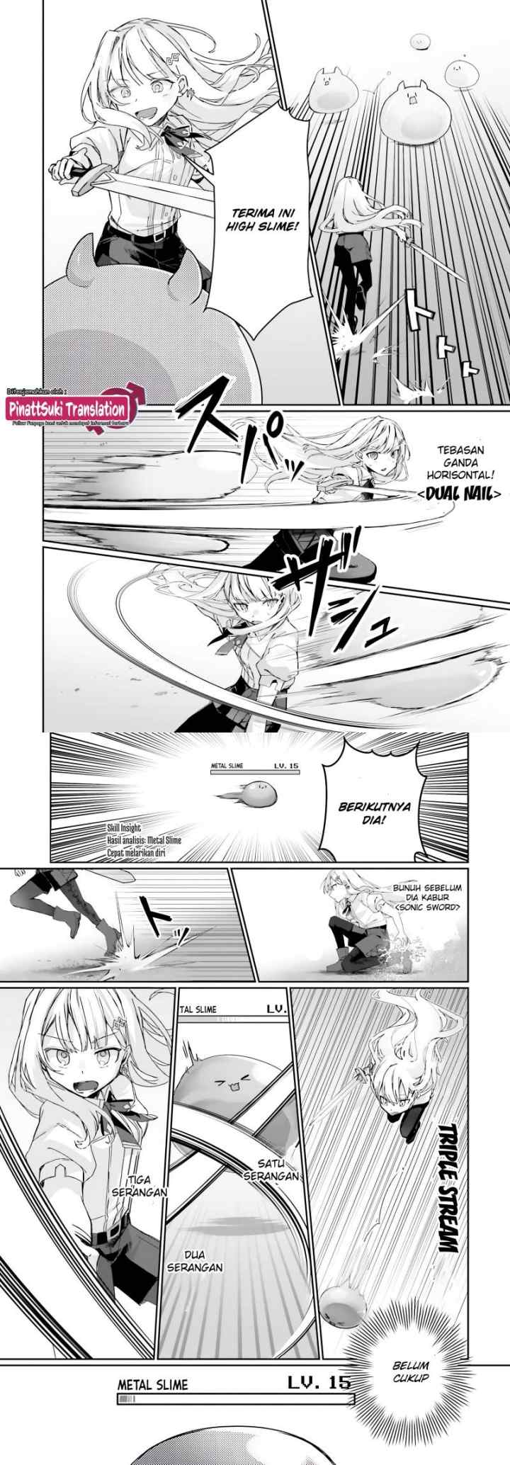 Astral Online - Maou no Noroi de Saikyou Bishoujo ni natta Ore, Saijaku Shoku da ga Cheat Skill de Chou Seichou shite Musou suru chapter 2 halaman 9