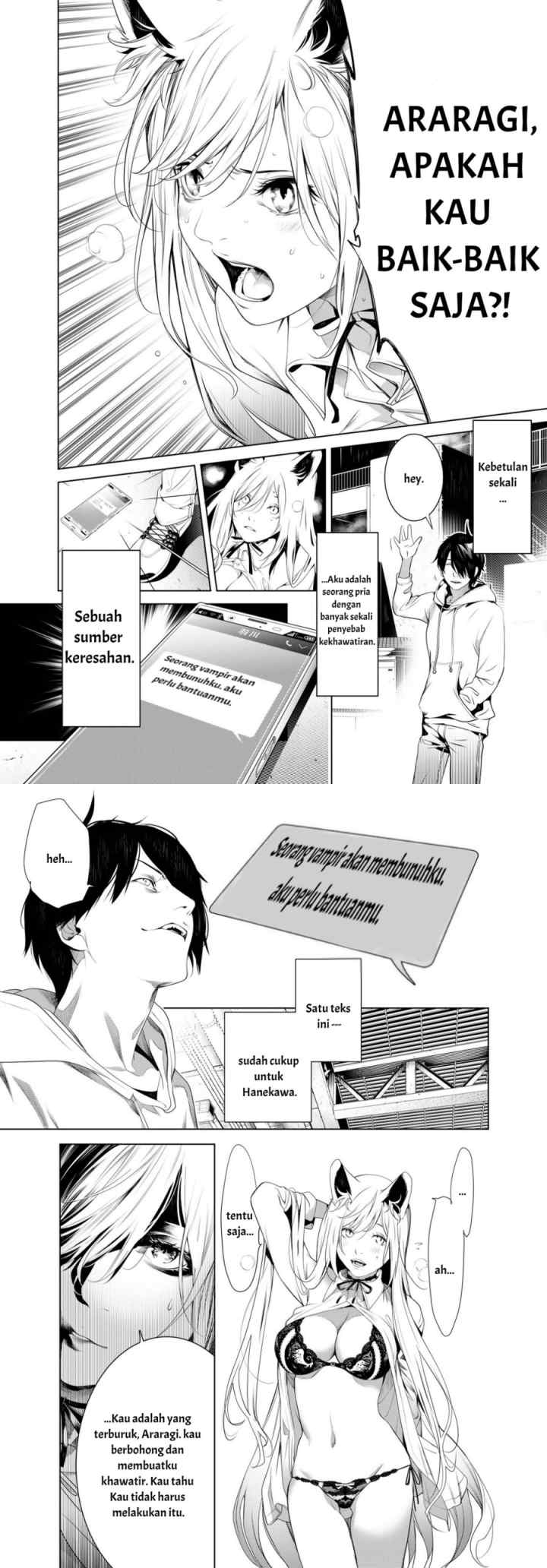 Bakemonogatari chapter 140 halaman 7