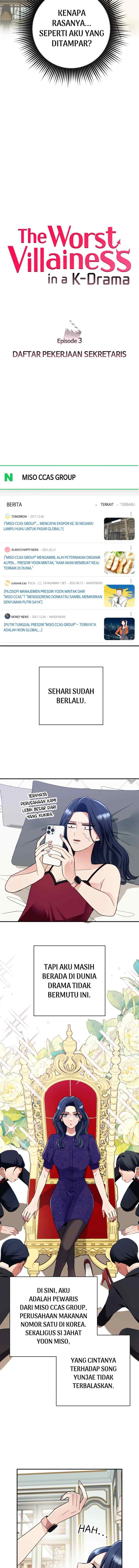 Becoming the Villain of an Extreme Drama chapter 3 halaman 7