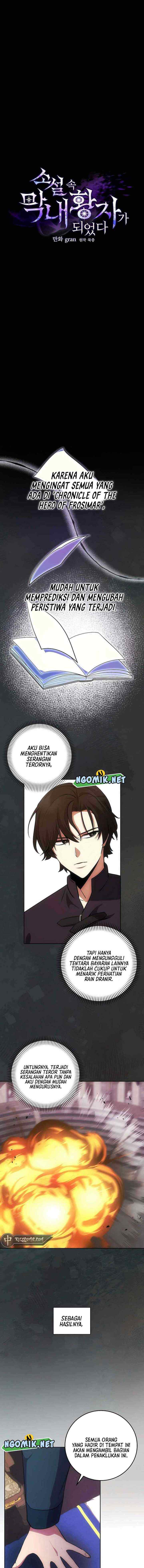 Becoming The Youngest Prince In The Novel chapter 9 halaman 8
