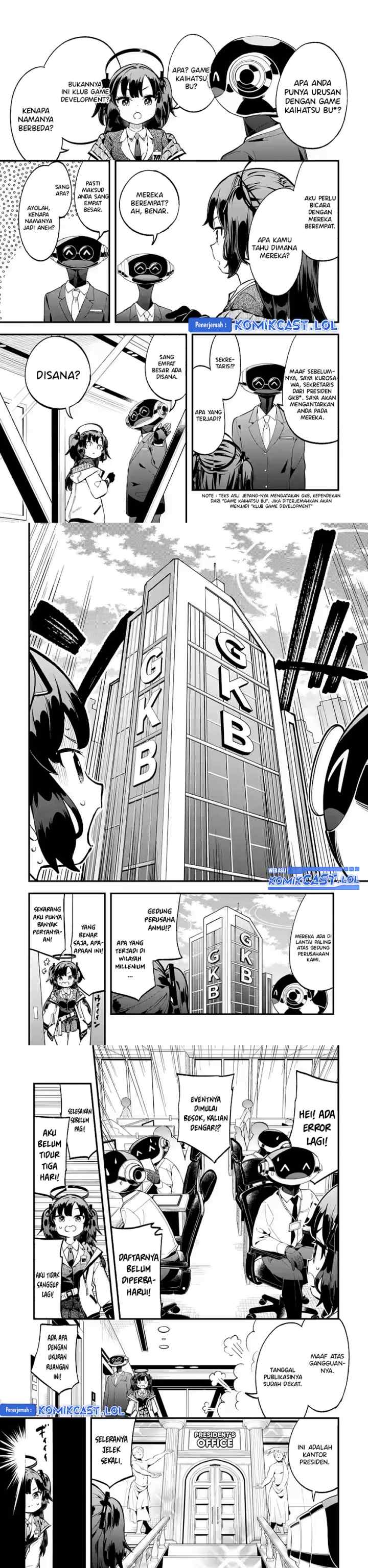 Blue Archive: The Adventure of Game Development Department! chapter 1 halaman 9