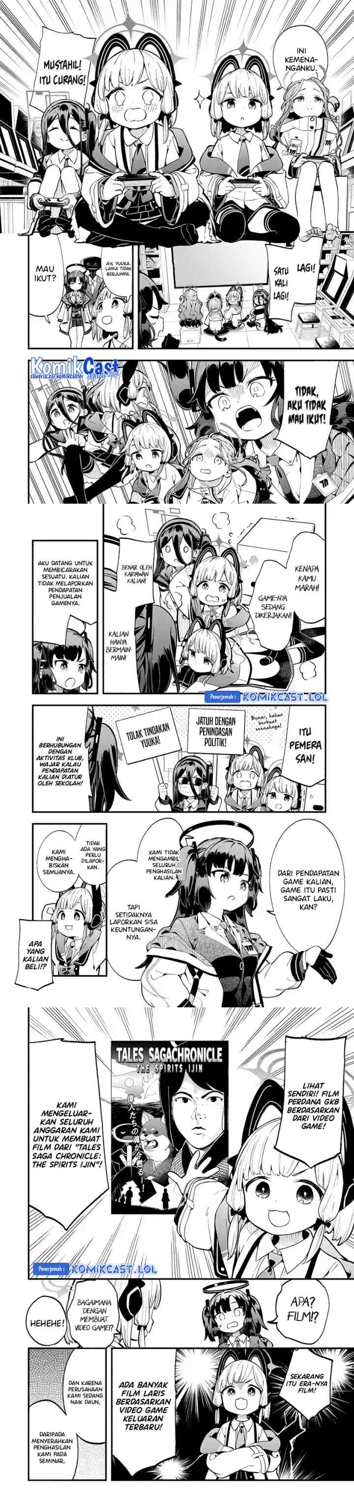 Blue Archive: The Adventure of Game Development Department! chapter 1 halaman 10