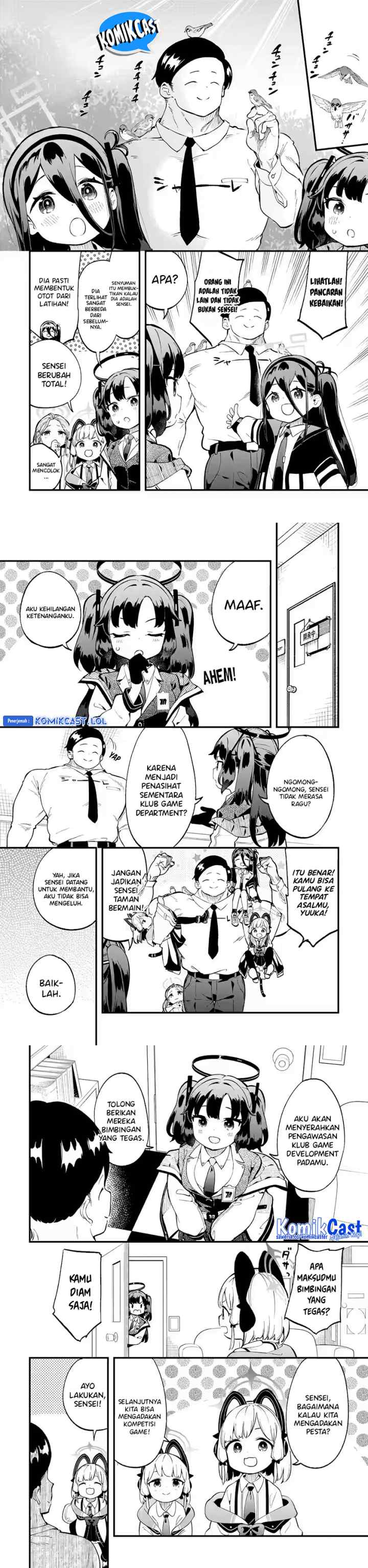 Blue Archive: The Adventure of Game Development Department! chapter 1 halaman 6