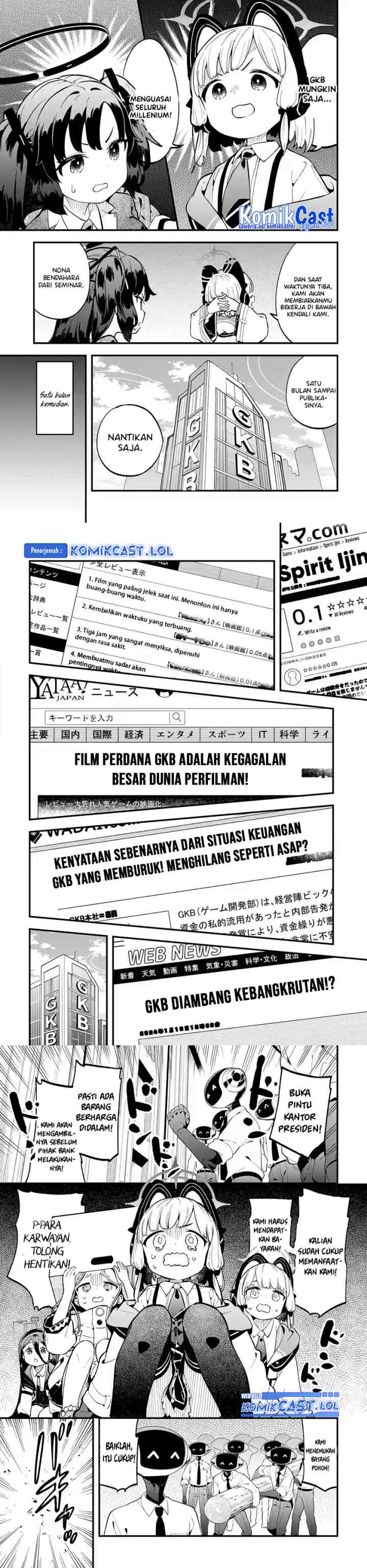 Blue Archive: The Adventure of Game Development Department! chapter 1 halaman 11