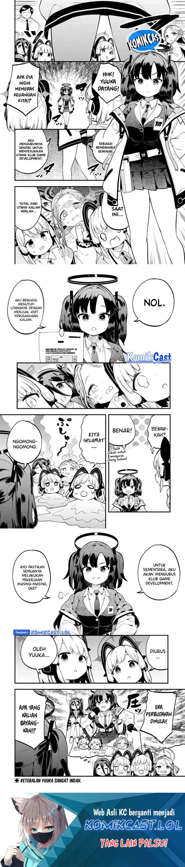 Blue Archive: The Adventure of Game Development Department! chapter 1 halaman 14