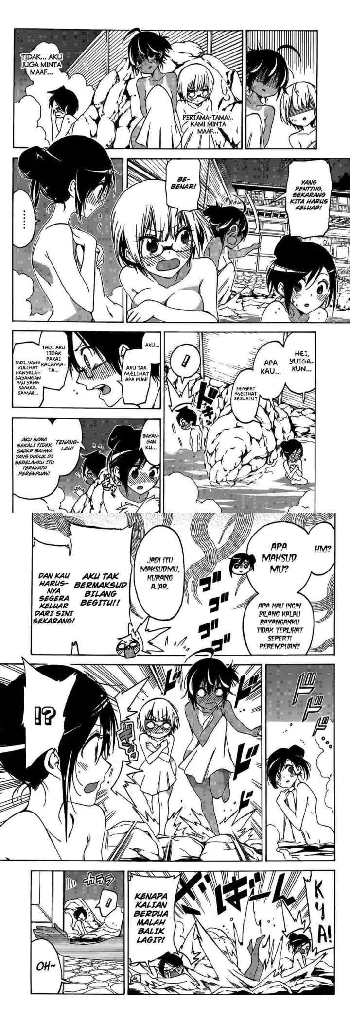 Bokutachi wa Benkyou ga Dekinai chapter 50 halaman 6
