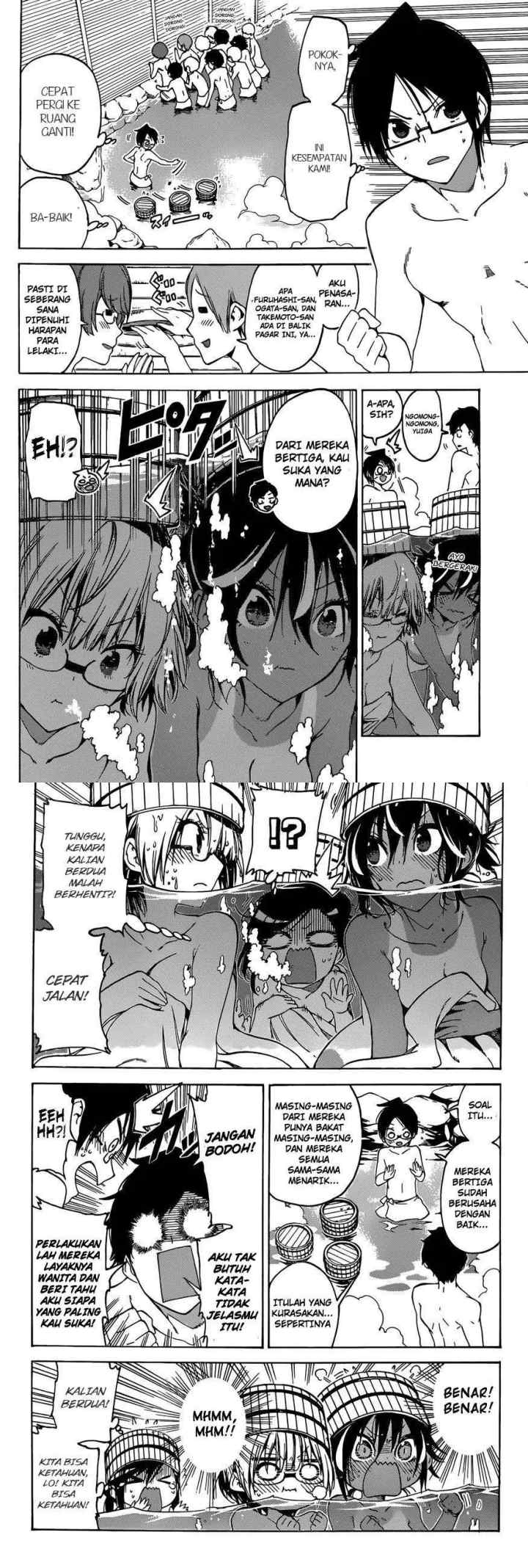 Bokutachi wa Benkyou ga Dekinai chapter 50 halaman 8