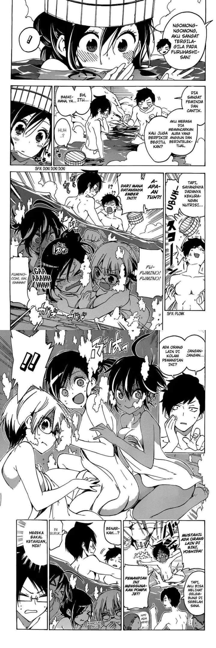 Bokutachi wa Benkyou ga Dekinai chapter 50 halaman 9